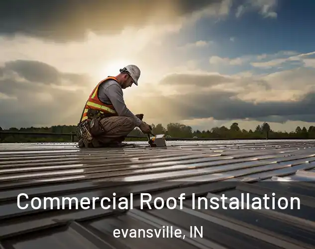  Commercial Roof Installation evansville, IN