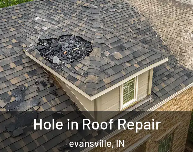  Hole in Roof Repair evansville, IN
