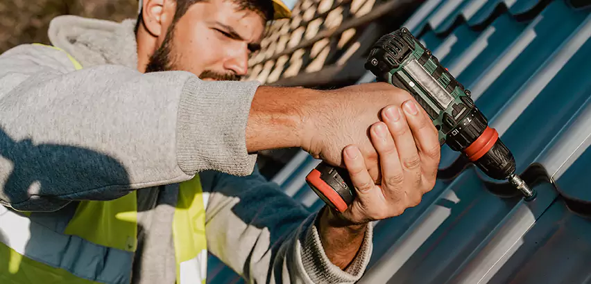Metal Roof Flashing Installation in evansville