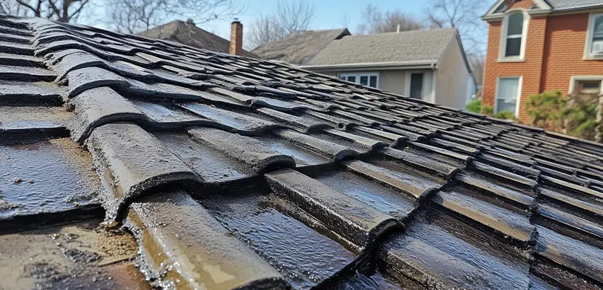 Shingle Roof Leak Replacement in evansville