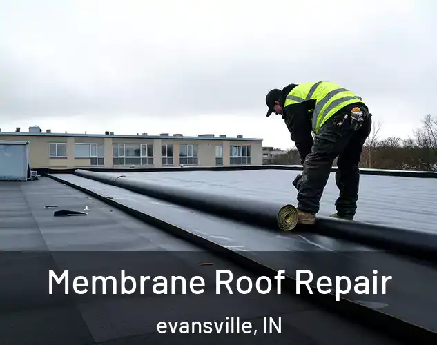  Membrane Roof Repair evansville, IN