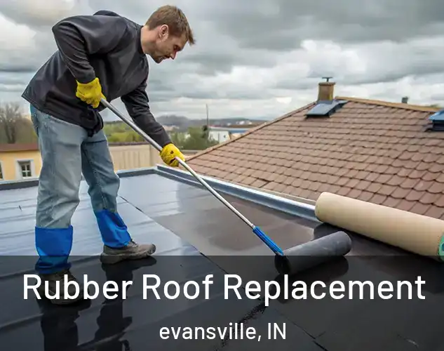  Rubber Roof Replacement evansville, IN
